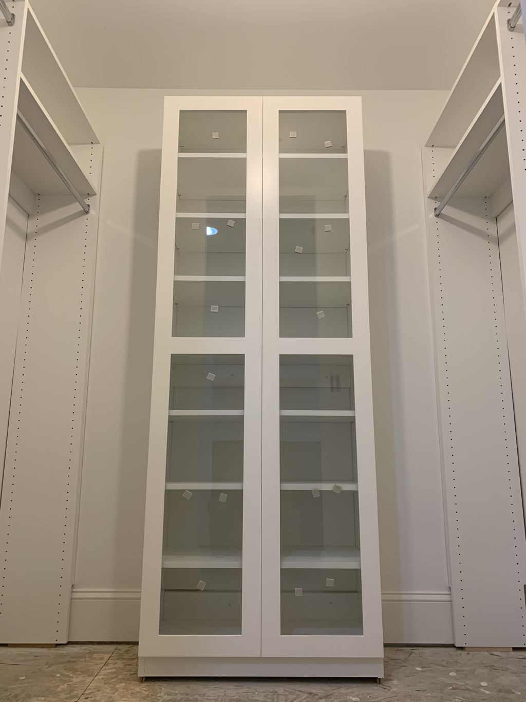 custom glass cabinet doors